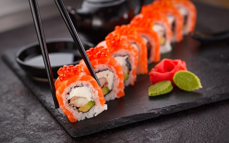 Sushi in Japan